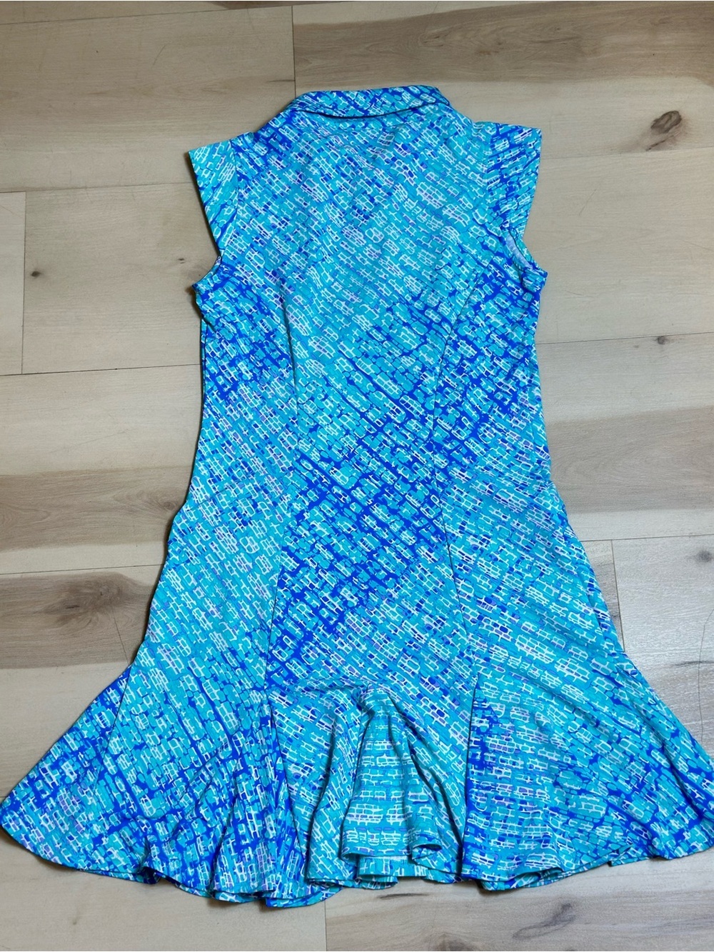 IBKUL Liz Sleeveless Golf Polo Dress Sz XS Resort Wear UPF 50+ Sun protection - Picture 6 of 10